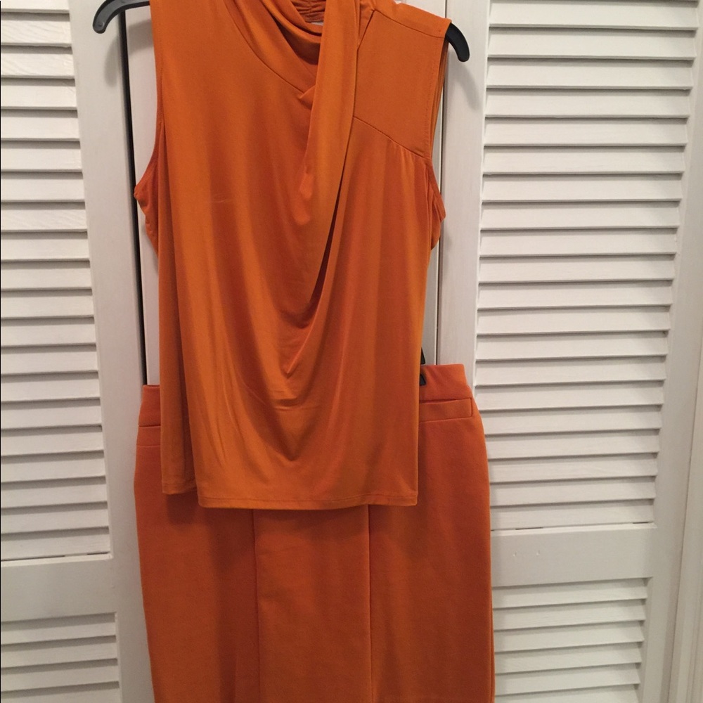Top and skirt set